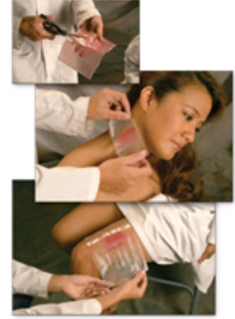 CoolMagic Hydrogel Wound Dressing Sheet 8 x 12 Inch Sterile