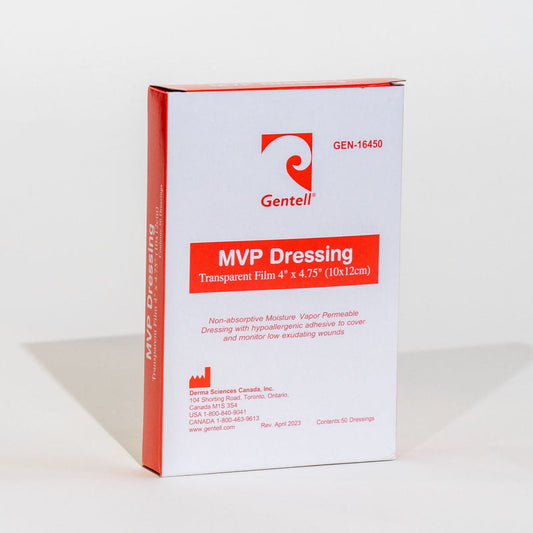 Gentell MVP Transparent Film Dressing – Breathable, Flexible & Sterile Wound Protection