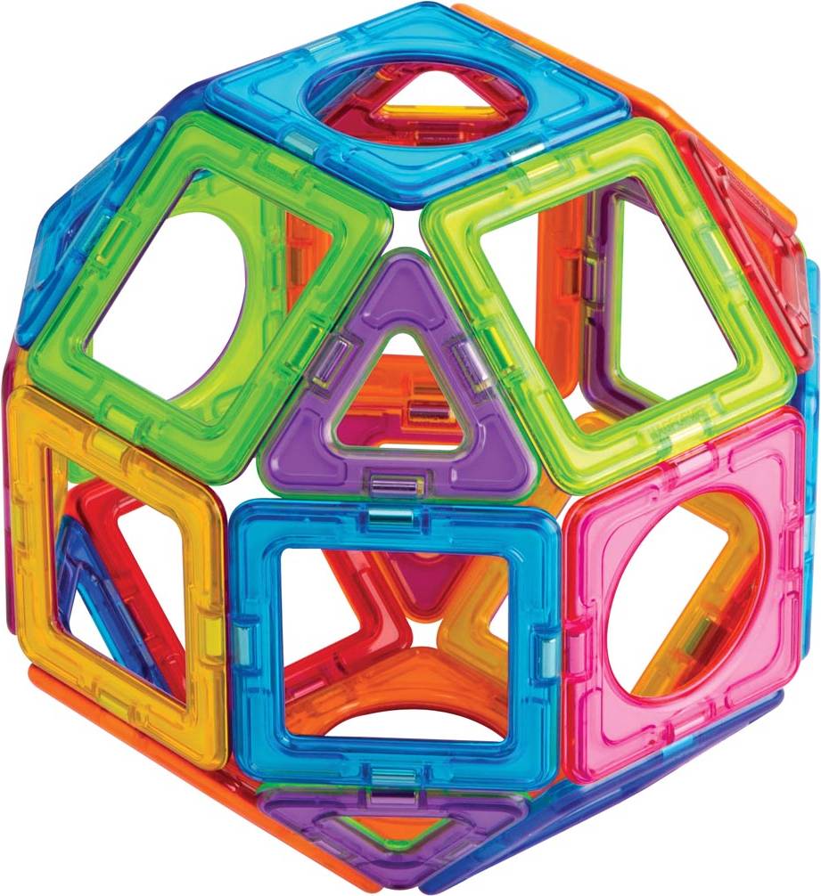 Magformers Basic Plus 26-Piece Magnetic Building Set