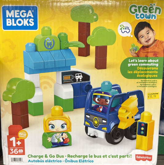 Mega Bloks Green Town Building Set (36 Pieces)