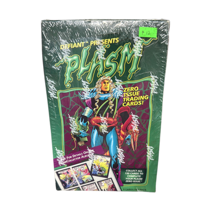 Defiant Presents PLASM Zero Issue Trading Cards – 9 Cards per Pack