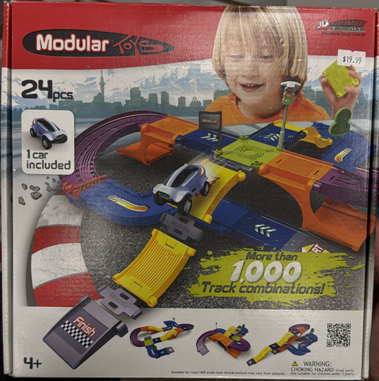 Modular Road Builder 3D Dimensional Construction Kit