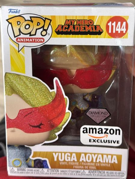 Funko Pop Animation My Hero Academia - Yuga Aoyama Diamond Glitter Vinyl Figure