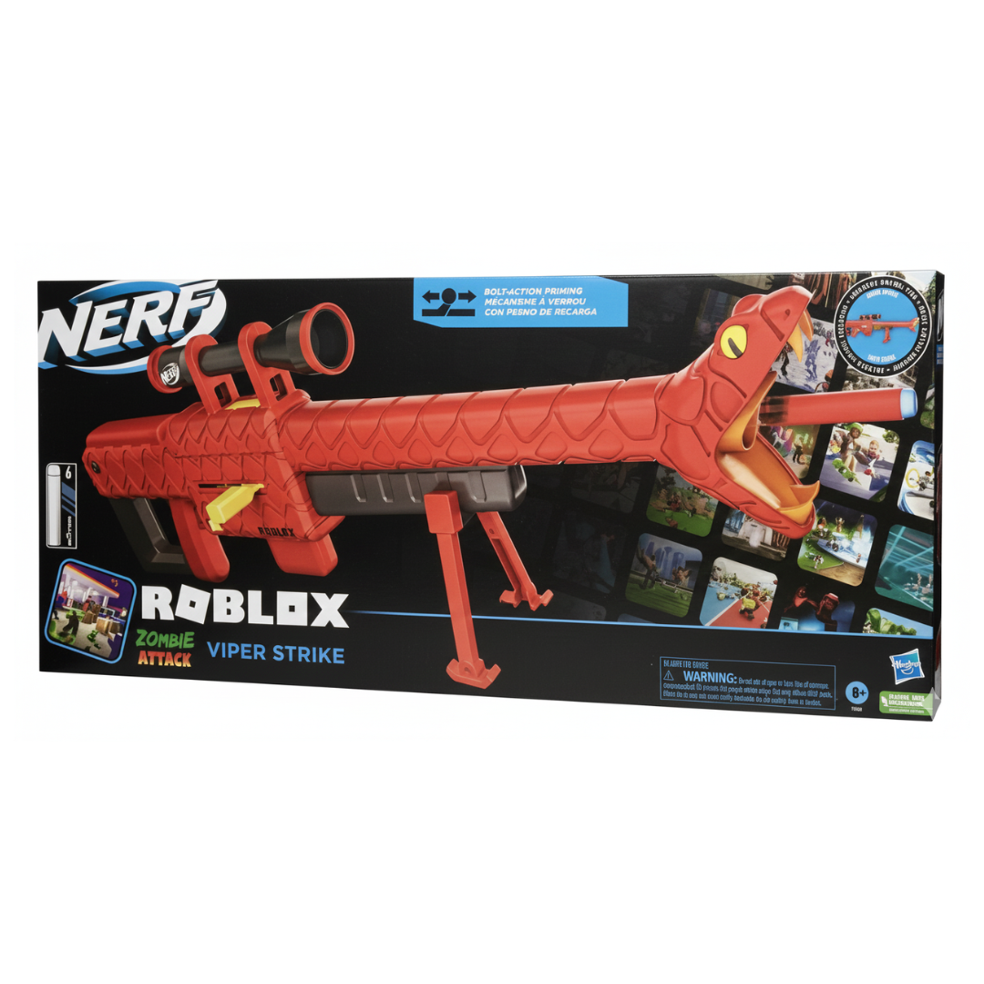 Roblox Zombie Attack Viper Strike Dart Blaster – Bolt Action Ages 8+
