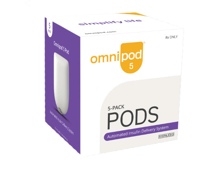 Omnipod 5 G6 Pods (Gen 5): Advanced Tubeless Insulin Delivery for Effortless Diabetes Management