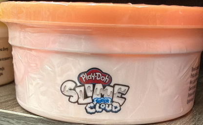 Play-Doh Super Cloud Slime Single Can 4oz – Fluffy Sensory Slime for Kids