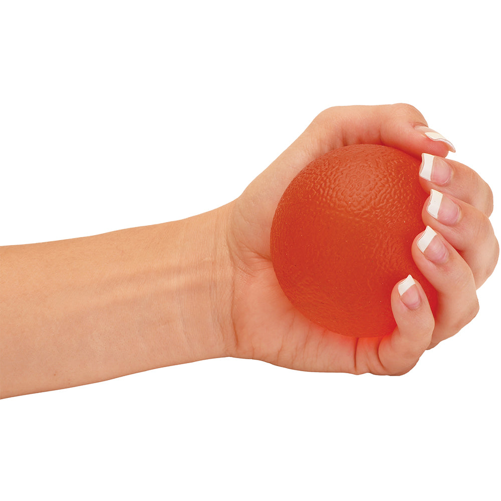 Hand Exercise Squeeze Ball - Soft Orange or Blue