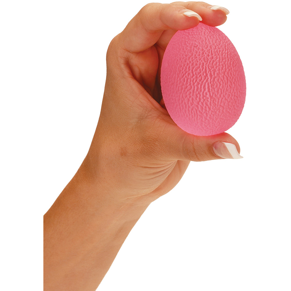 Hand Exercise Squeeze Egg Soft Pink