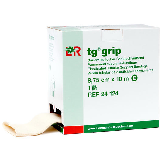 tg grip Elastic Tubular Support Bandage 3-1/2 Inch x 11 Yard Size E – Multi-Joint & Leg Compression Support