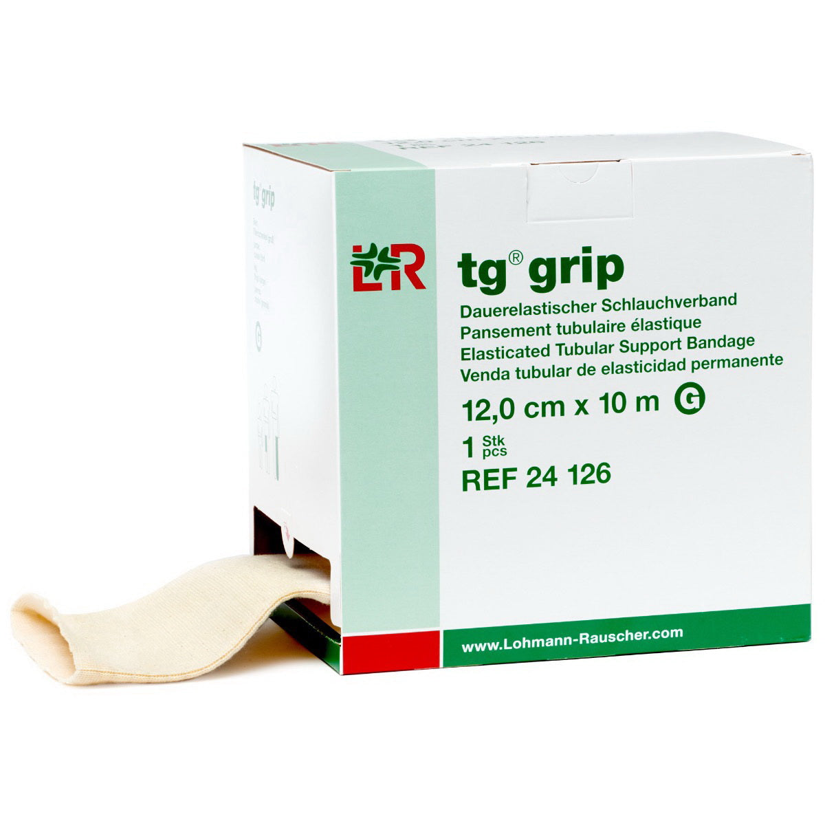 tg grip Elastic Tubular Support Bandage 4-3/4 Inch x 11 Yard Size G – X-Large Leg, Knee & Thigh Support