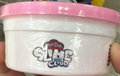 Play-Doh Super Cloud Slime Single Can 4oz – Fluffy Sensory Slime for Kids