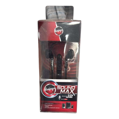 Deejays Sound Max Earphones J2 with Built-In Mic