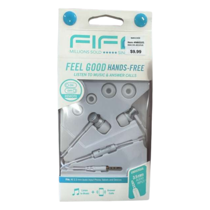 FIFO Feel Good Hands-Free Earphones – 3.5mm Audio Input