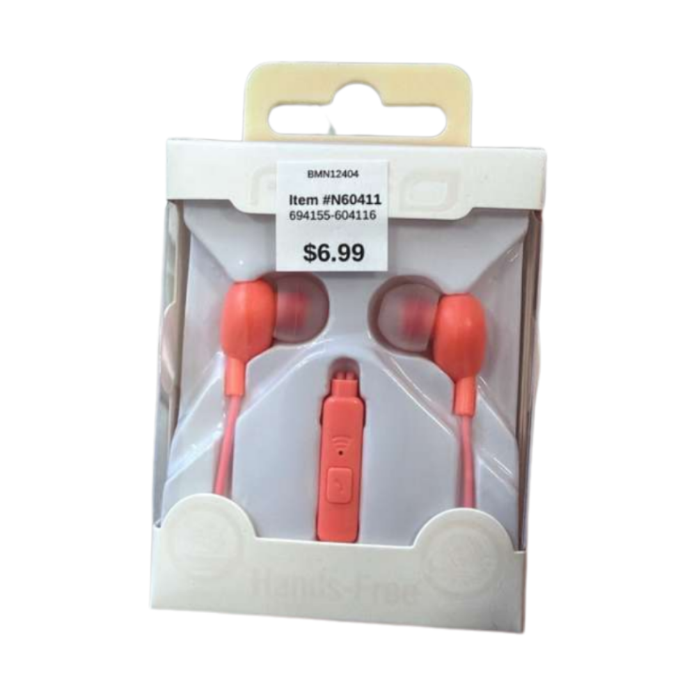 FIFO Hands-Free Wired Earphones with Microphone – 3.5mm Jack