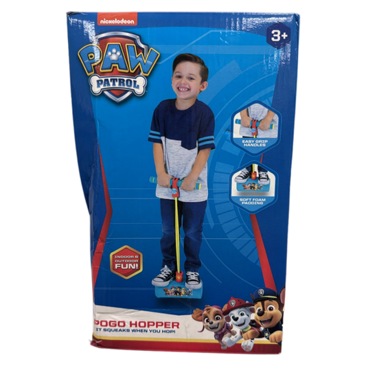 Paw Patrol Foam Pogo Hopper for Kids – Squeaky Indoor & Outdoor Bouncing Toy