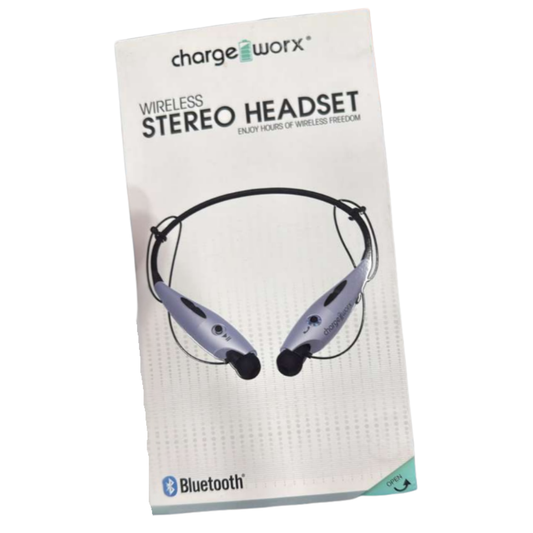 Charge Worx Wireless Stereo Bluetooth Headset