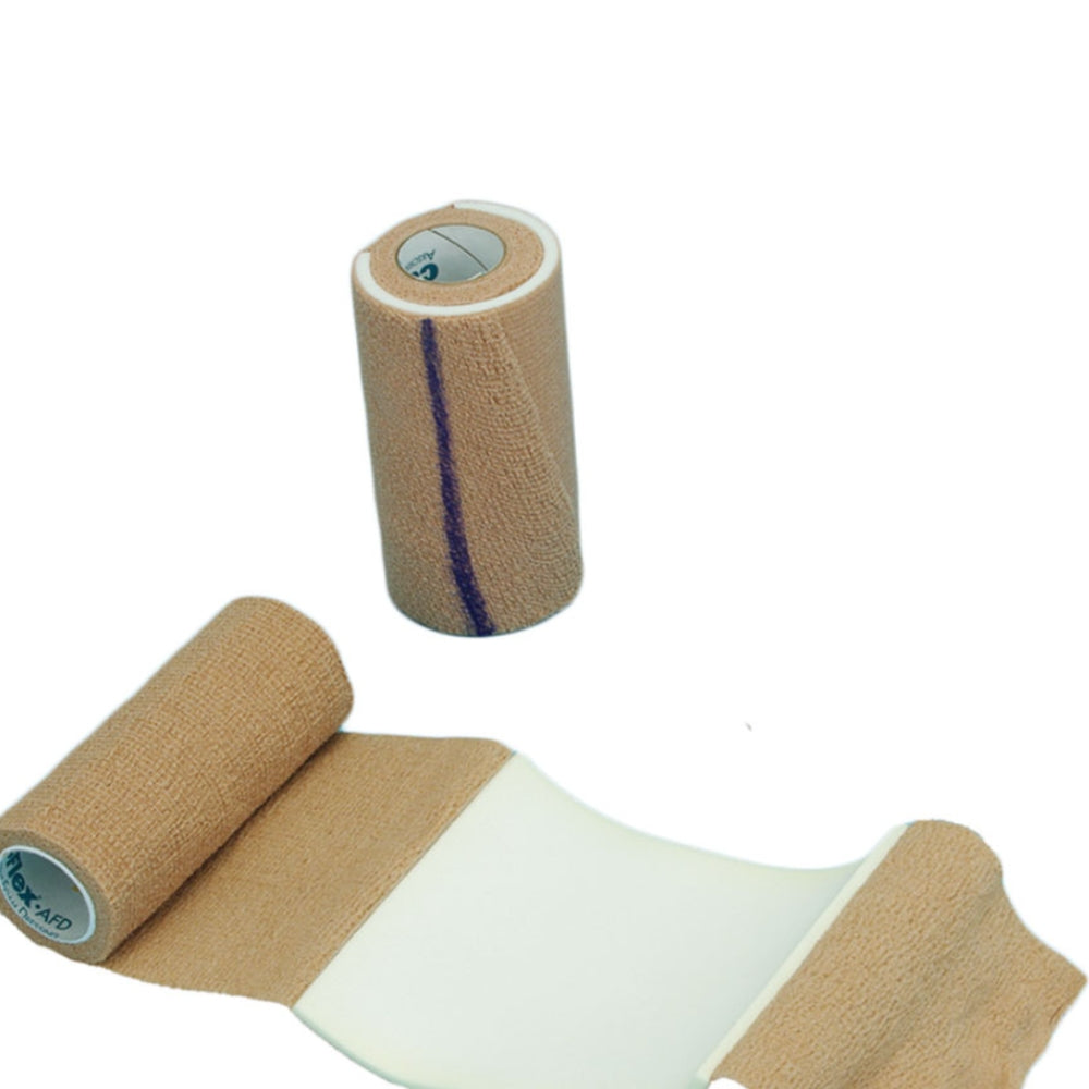 CoFlex AFD Sterile Cohesive Bandage with Foam Backing 4 Inch x 2-1/2 Yard