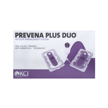 3M Prevena Plus Duo Peel and Place NPWT Kit 125 mmHg 20 cm