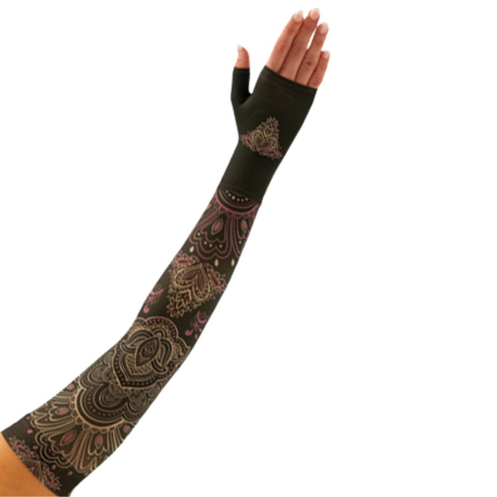 Juzo Arm Sleeves Soft 15-20 mmHg Top Silicone Border