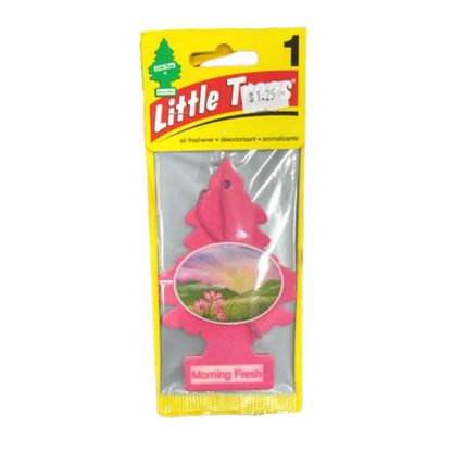 Little Trees Auto Air Freshener – Morning Fresh Fragrance, Hanging Card, 1-Pack