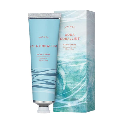 Thymes Aqua Coralline Hand Cream 3 fl oz with Shea Butter and Vitamin E