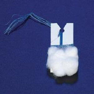 DeRoyal Sterile Double-Strung Cotton Balls 1/4 Inch Diameter X-Ray Detectable