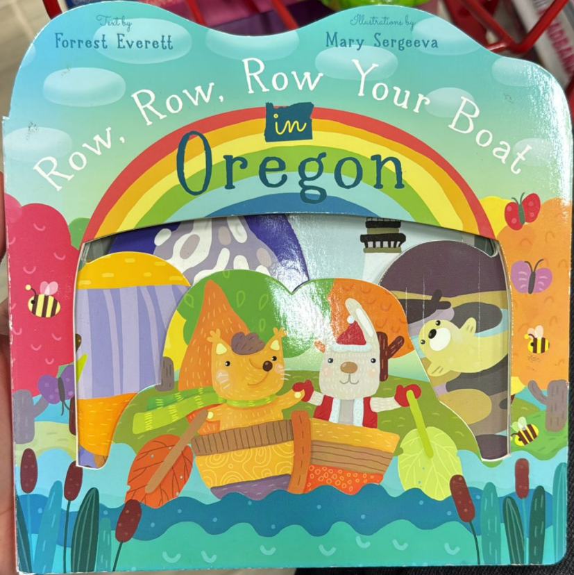 Row, Row, Row Your Boat in Oregon – Regional Board Book for Toddlers