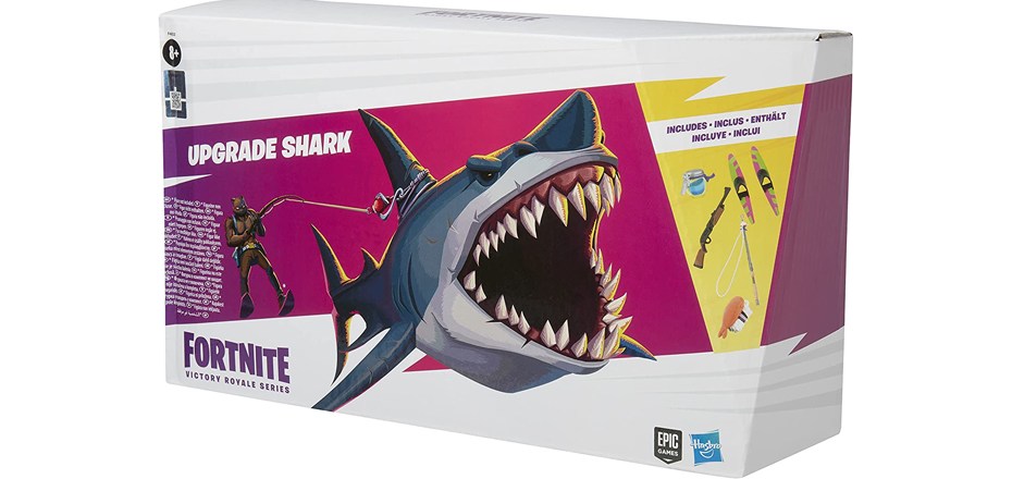 Hasbro Fortnite Victory Royale Series Upgrade Shark – 6-Inch Action Figure with Accessories