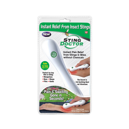 Sting Doctor Bug Bite Relief Fast-Acting Thermal Heat Technology, Chemical-Free Solution