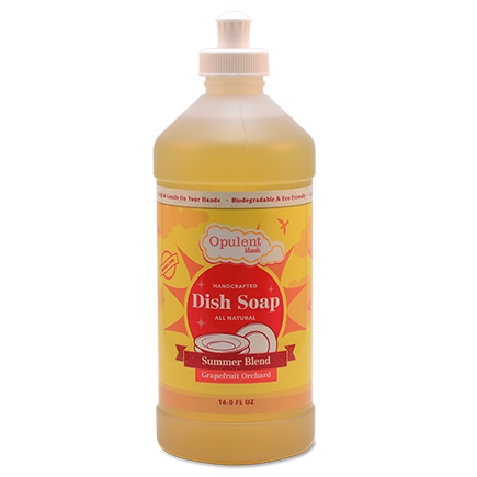 Dish Soap Summer Blend: Tough on Grease, Gentle on Hands, Eco-Friendly