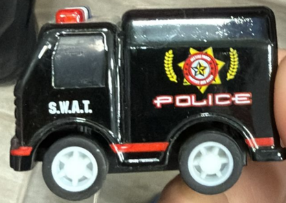 Small SWAT Police Car Van Toy – Kids Mini Vehicle
