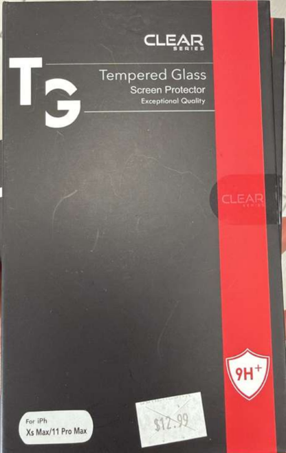 iPhone Clear Series Tempered Glass Screen Protector – 9H Ultra Durable HD Clarity