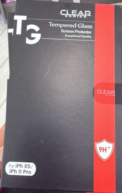 iPhone Clear Series Tempered Glass Screen Protector – 9H Ultra Durable HD Clarity