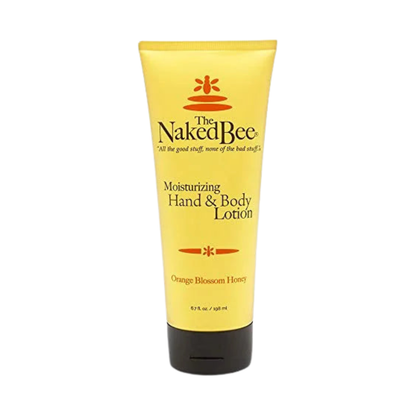 THE NAKED BEE 6.7 oz. Orange Blossom Honey Hand & Body Lotion - Organic Aloe Vera and Hyaluronic Acid Infused