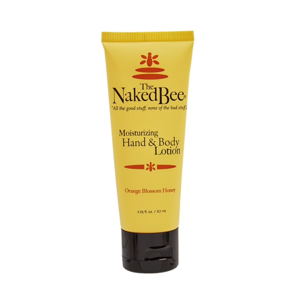 The Naked Bee Orange Blossom Honey Hand & Body Lotion 2.25 fl oz of Organic Bliss