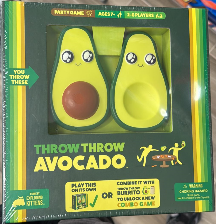 Throw Throw Avocado – Dodgeball Card Game