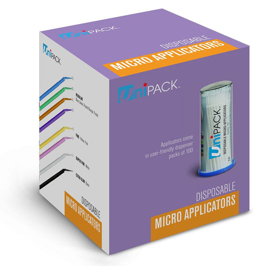 Dukal Applicator Stick Micro Tip Non-Linting Fiber Plastic Shaft – NonSterile, 100 Count Pack