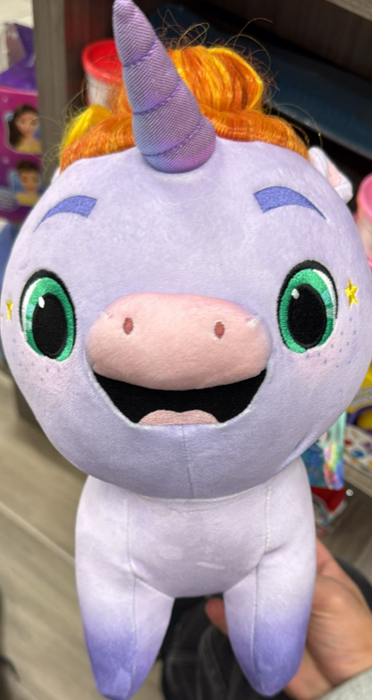 Not Quite Narwhal Ollie Jinglehooves 12-Inch Plush Toy – Soft Huggable Character with Hair Play Fun