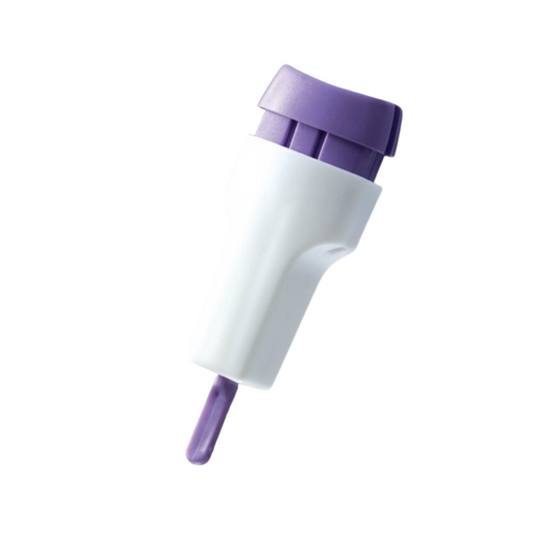Safety Lancet Acti-Lance 28 Gauge Protective Safety Cap Push Button Activation Finger