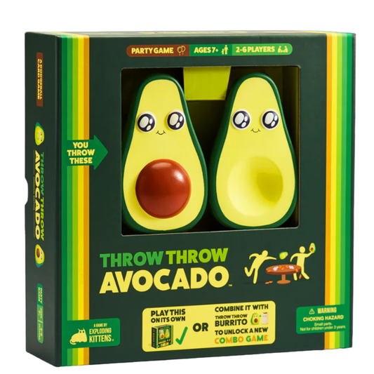 Throw Throw Avocado – Dodgeball Card Game