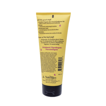 THE NAKED BEE Jasmine & Honey Hand & Body Lotion 6.7 oz. Organic Aloe Vera and Hyaluronic Acid Infused