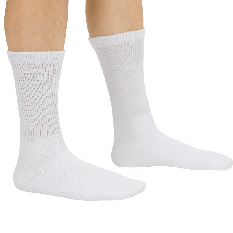 Non-Binding Socks White