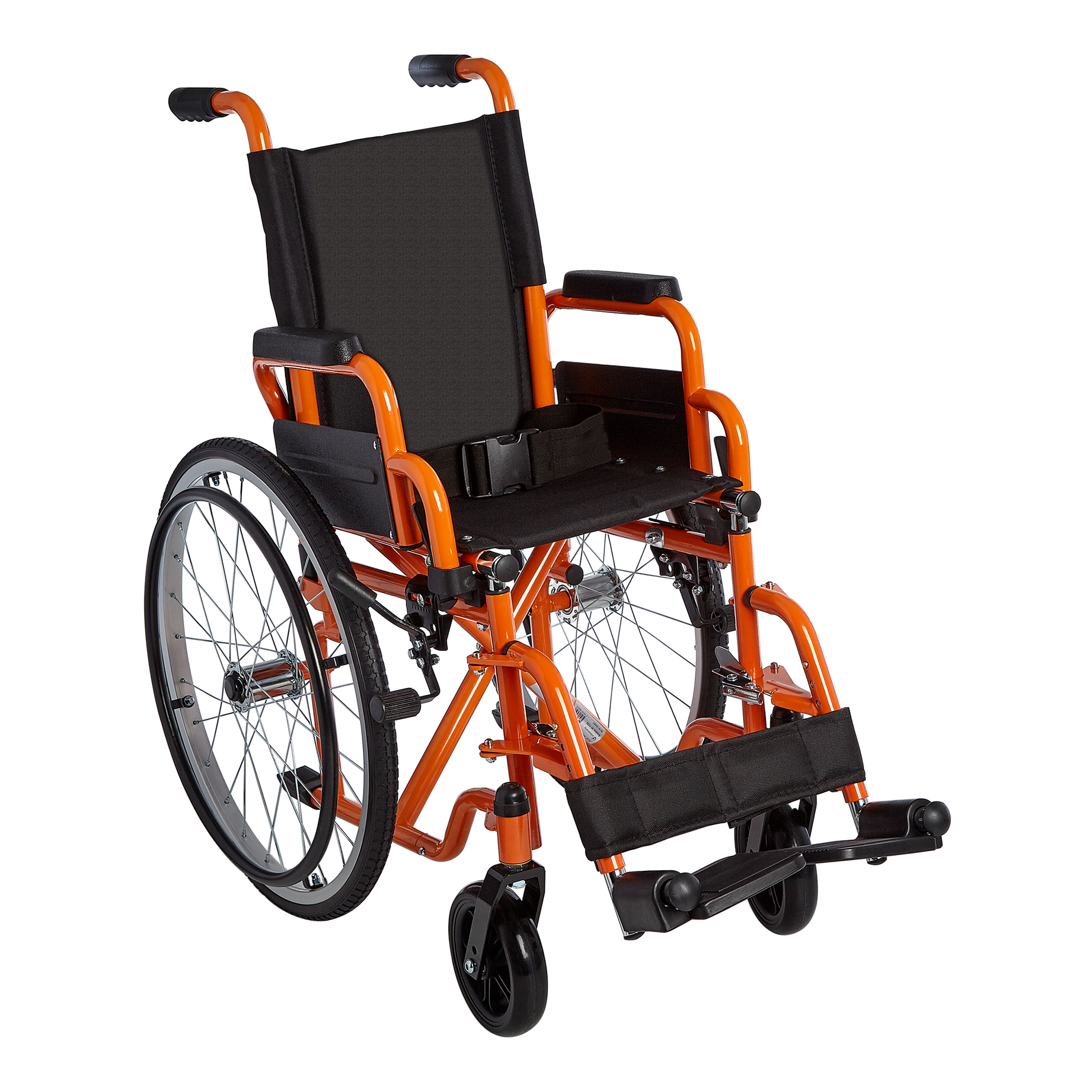 Ziggo Wheelchair 12" Orange