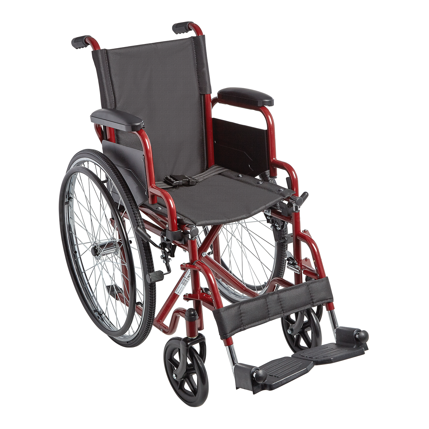 Ziggo Wheelchair 14" Color Red