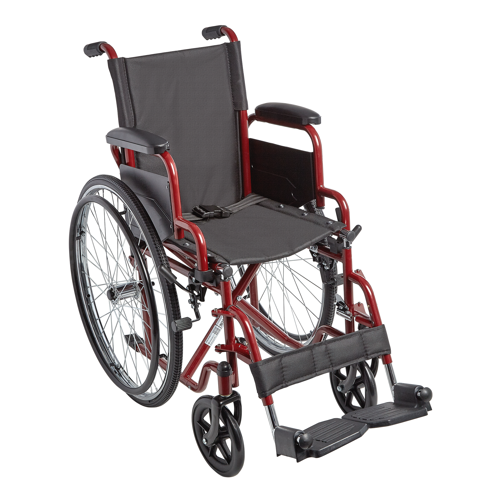 Ziggo Wheelchair 14" Color Red