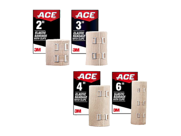 3M Ace Elastic Bandage with Clips - Versatile Support for Quick Recovery