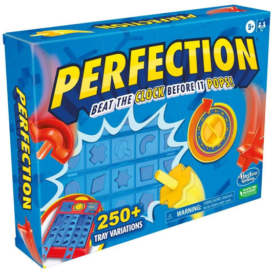 Perfection Board Game – Kids & Preschool Shape-Matching Game (Ages 5+)