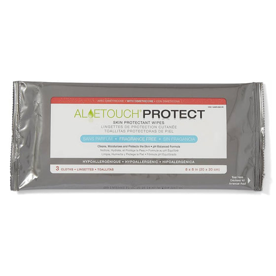 Aloetouch Protect Dimethicone Skin Protectant Wipes