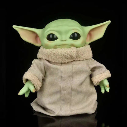Mattel Disney Star Wars Baby Yoda The Child 11-Inch Plush Toy – Mandalorian Collectible