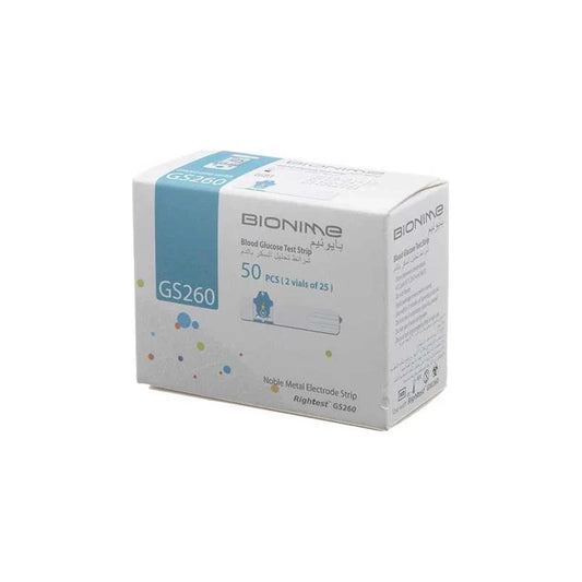 Blood Glucose Test Strips Bionime USA 50 Strips per Pack